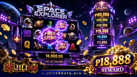 JILI168 crown and ruby dice slot scene with polished gold accents on a dark lacquered stage