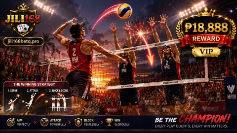 JILI168 multi-sport arena scene with competitive night lighting